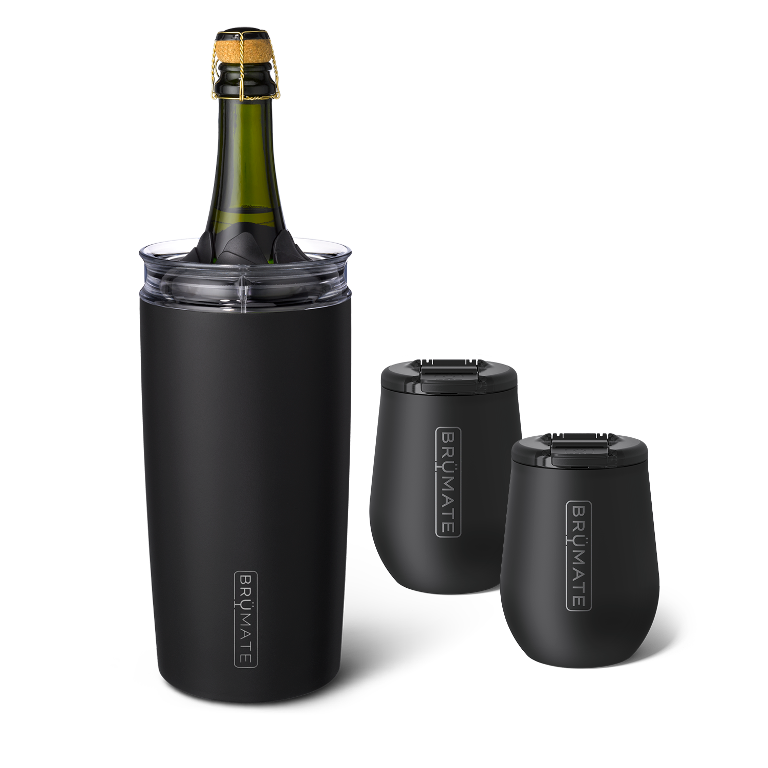 bottle-chiller-bundle-d3 bundles-togosa-matte-black-uncorkd.png
